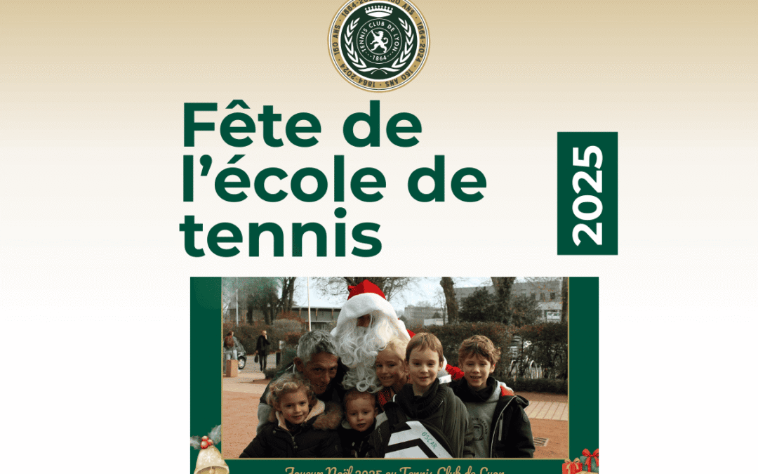 fête de l&rsquo;ecole de tennis
